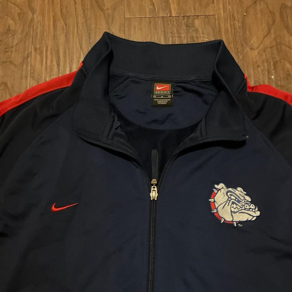 Nike Men's Navy and Blue Sweatshirt